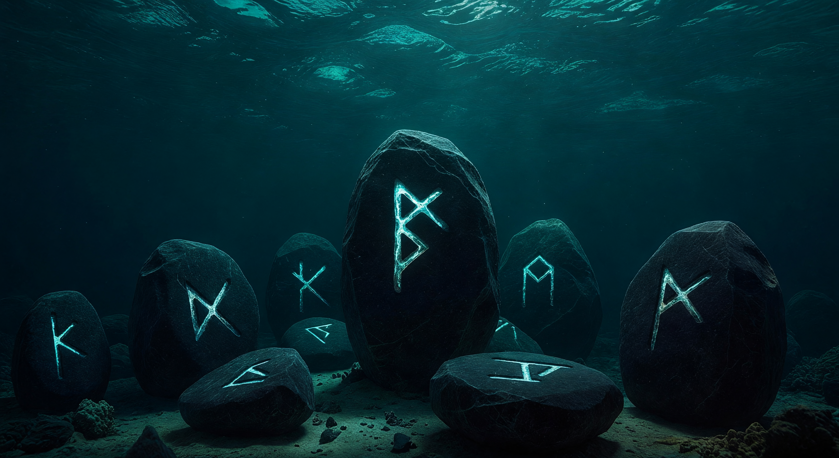 古代のルーン石